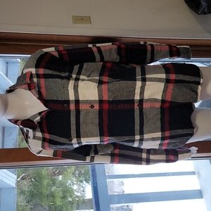 Express's Slim Plaid Super Soft Plaid Flannel